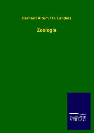 Zoologie de Bernard Altum