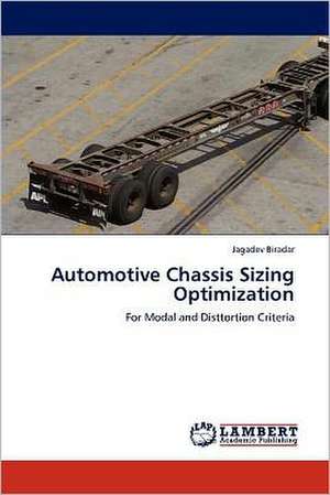 Automotive Chassis Sizing Optimization de Jagadev Biradar