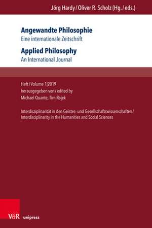 Angewandte Philosophie Jg. 2019 / 001