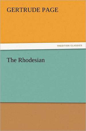 The Rhodesian de Gertrude Page