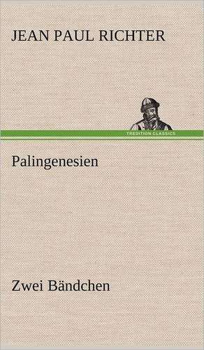 Palingenesien de Jean Paul Richter