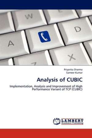 Analysis of CUBIC de Sharma Priyanka