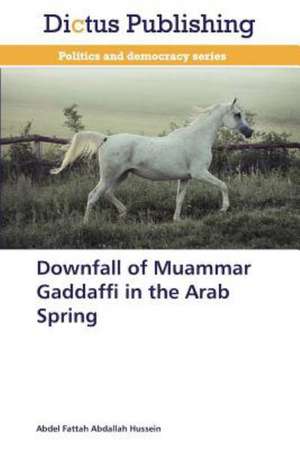 Downfall of Muammar Gaddaffi in the Arab Spring de Abdel Fattah Abdallah Hussein