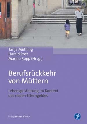 Berufsrückkehr von Müttern unter den Bedingungen des neuen Elterngeldgesetzes de Tanja Mühling