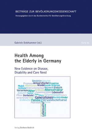 Health Among the Elderly in Germany de Gabriele Doblhammer