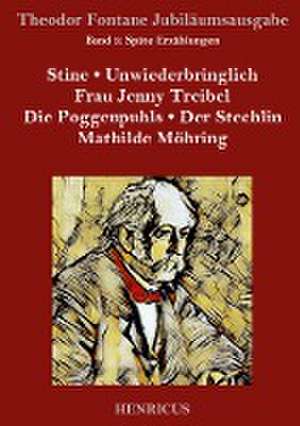 Späte Erzählungen de Theodor Fontane