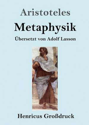 Metaphysik (Großdruck) de Aristoteles