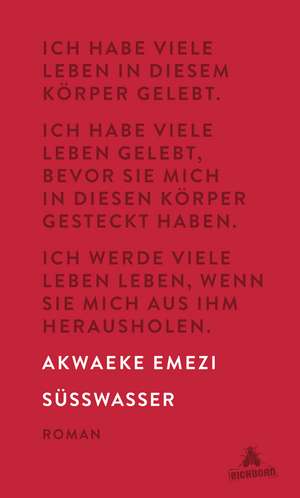 Süßwasser de Akwaeke Emezi