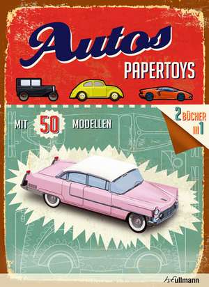 Papertoys: Autos de Simon Heptinstall