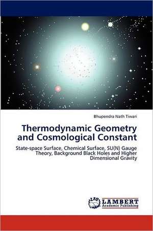 Thermodynamic Geometry and Cosmological Constant de Bhupendra Nath Tiwari