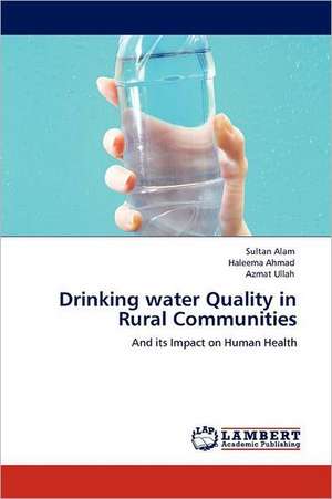 Drinking water Quality in Rural Communities de Sultan Alam