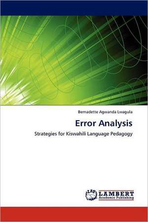 Error Analysis de Bernadette Agwanda Lwagula
