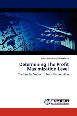 Determining The Profit Maximization Level de Nour Mohammed Chowdhury