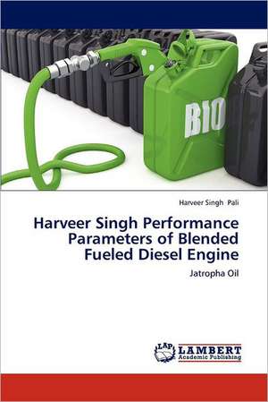 Harveer Singh Performance Parameters of Blended Fueled Diesel Engine de Harveer Singh Pali