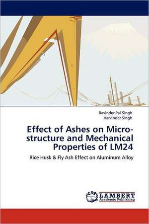 Effect of Ashes on Micro-structure and Mechanical Properties of LM24 de Ravinder Pal Singh