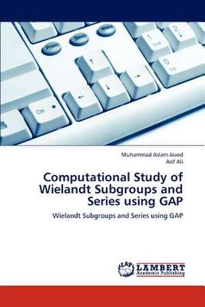 Computational Study of Wielandt Subgroups and Series using GAP de Javed Muhammad Aslam