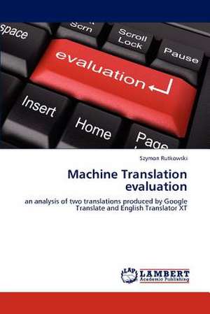 Machine Translation evaluation de Szymon Rutkowski