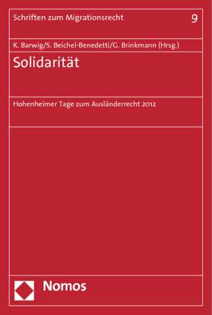 Solidarität de Klaus Barwig