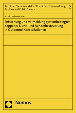 Entstehung und Vermeidung systembedingter doppelter Nicht- und Minderbesteuerung in Outbound-Konstellationen de Astrid Wiesemann