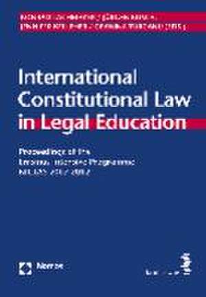 International Constitutional Law in Legal Education de Konrad Lachmayer