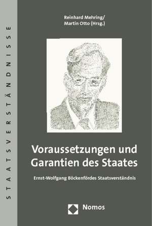 Voraussetzungen und Garantien des Staates de Reinhard Mehring