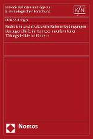 Rechtliche Und Strukturelle Rahmenbedingungen Der Jugendhilfe Im Kontext Innerfamiliarer Totungsdelikte an Kindern: Explorations in Visual and Material Practices de Ulrike Zähringer