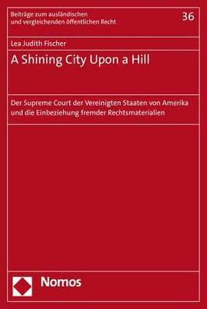 A Shining City Upon a Hill de Lea Judith Fischer