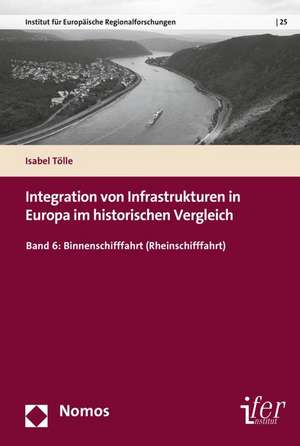 Integration Von Infrastrukturen in Europa Im Historischen Vergleich: Binnenschifffahrt (Rheinschifffahrt) de Isabel Tölle