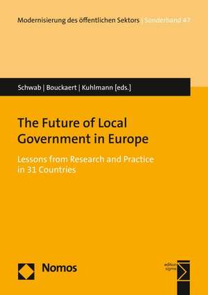 The Future of Local Government in Europe de Christian Schwab