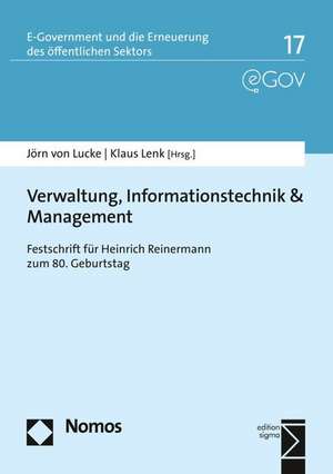 Verwaltung, Informationstechnik & Management de Jörn von Lucke