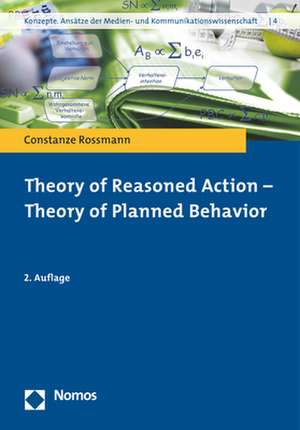 Theory of Reasoned Action - Theory of Planned Behavior de Constanze Rossmann