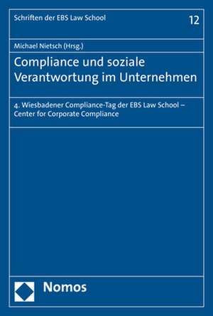 Compliance und soziale Verantwortung im Unternehmen de Michael Nietsch