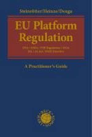 EU Platform Law de Björn Steinrötter