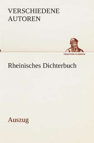 Rheinisches Dichterbuch de ZZZ - Verschiedene Autoren