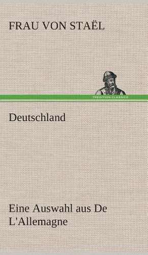 Deutschland de Frau von Staël