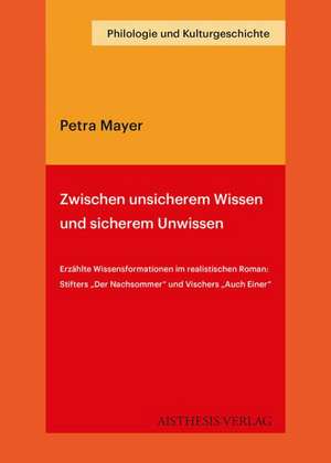 Zwischen unsicherem Wissen und sicherem Unwissen de Petra Mayer