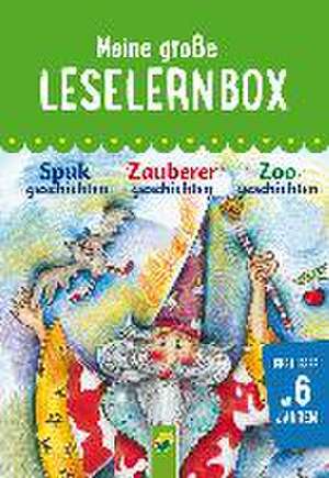 Meine große Leselernbox - Zoogeschichten, Zauberergeschichten, Spukgeschichten de Marion Clausen