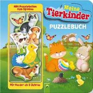 Puzzlebuch - Meine Tierkinder de Paola Migliari