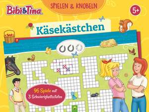 Bibi & Tina Käsekästchen Spieleblock de Schwager & Steinlein Verlag