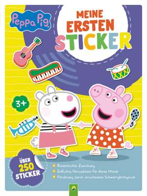 Peppa Pig - Meine ersten Sticker de Schwager & Steinlein Verlag