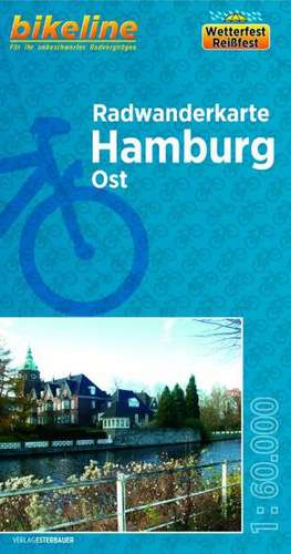 Bikeline Radwanderkarte Hamburg Ost 1 : 60 000