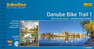 Cycling Guide Danube Bike Trail 1 de Esterbauer Verlag