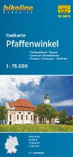 Radkarte Pfaffenwinkel 1:75.000 (RK-BAY14) de Esterbauer Verlag