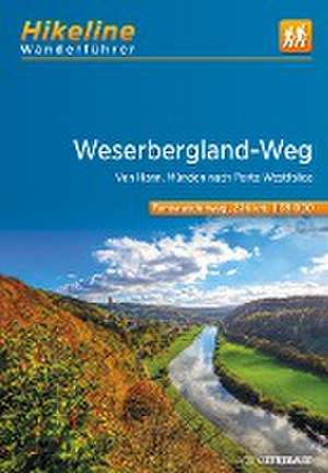 Wanderführer Weserbergland-Weg de Esterbauer Verlag