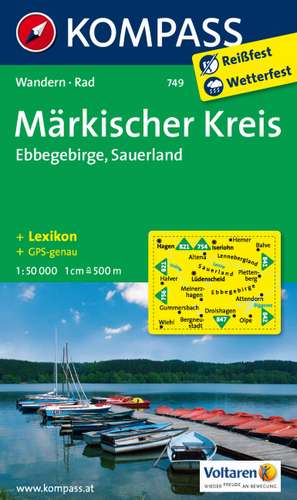 Märkischer Kreis - Ebbegebirge - Sauerland 1:50000