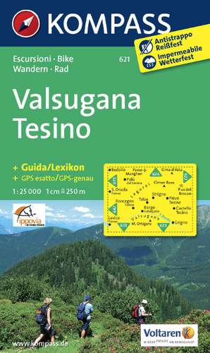 Valsugana - Tesino 1:25 000