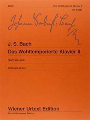 Das Wohltemperierte Klavier de Johann Sebastian Bach