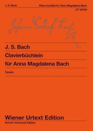 Clavierbüchlein der Anna Magdalena Bach de Christian Petzold