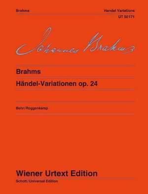 Händel-Variationen de Johannes Brahms