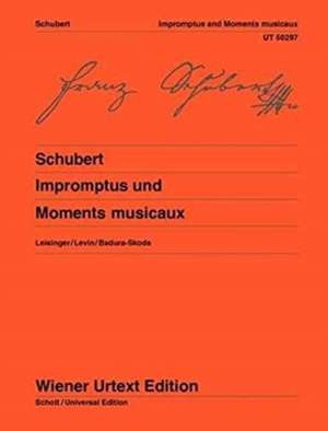 Impromptus und Moments Musicaux de Franz Schubert